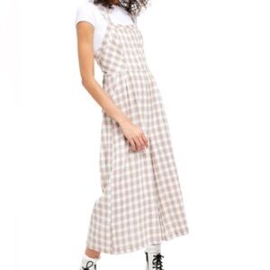 NWOT Free People seersucker jumpsuit XS NWOT